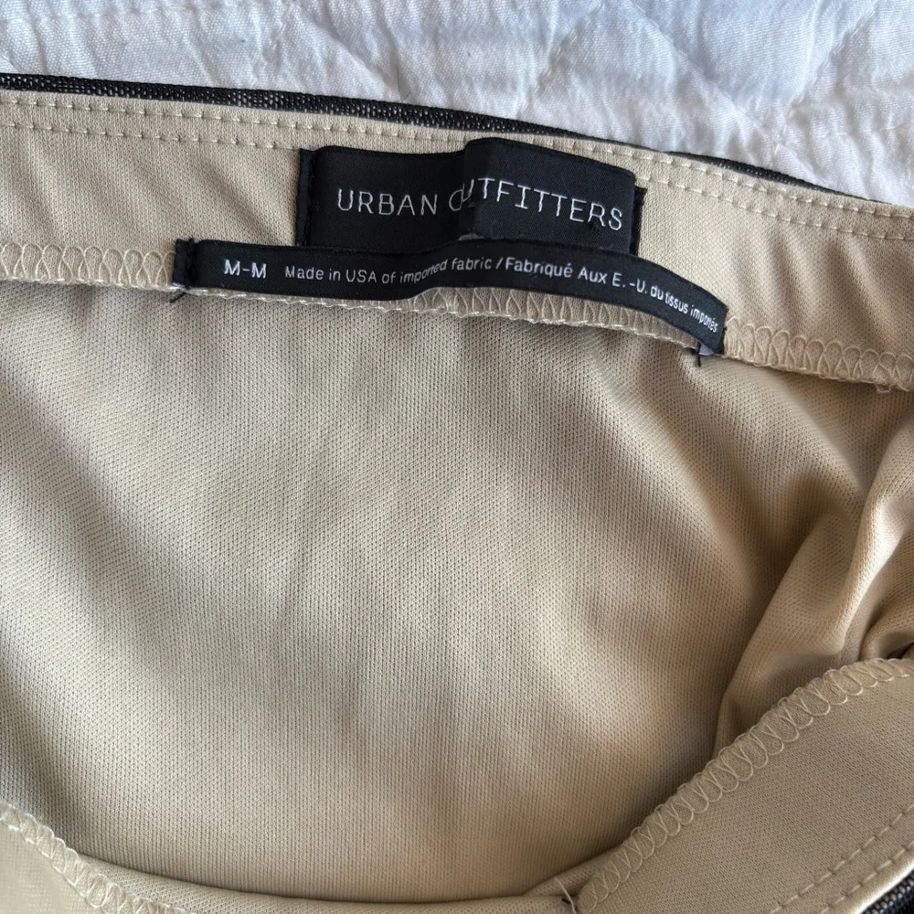 Urban Outfitters Black Ruched Mini Skirt Mesh Elegant Party